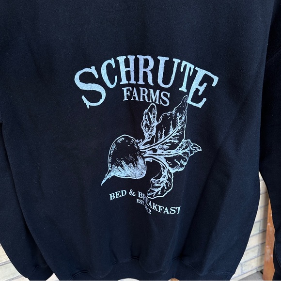 Schrute Farms The Office Crewneck Sweater - Picture 2 of 4